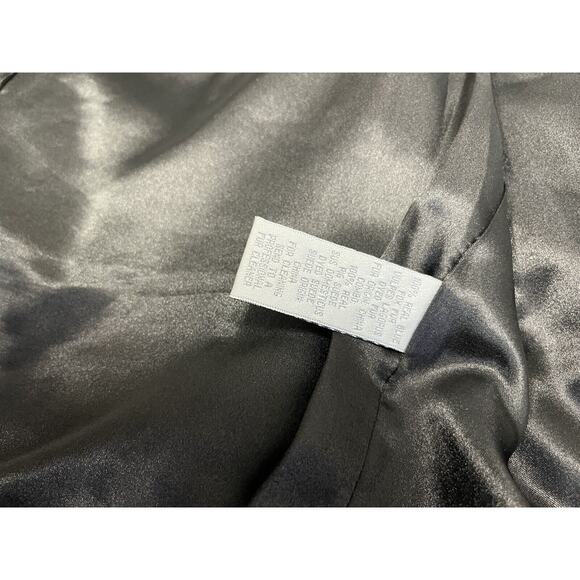 ALBERTO MAKALI Black/Brown 100% Fox Fur And Suede Sleeveless Jacket Size L - Picture 5 of 5